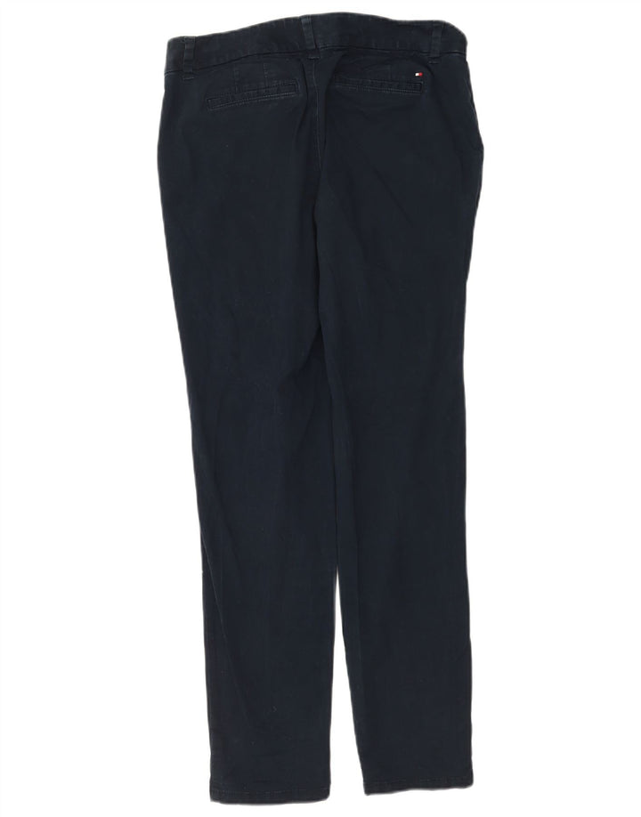 Tommy Hilfiger Pantalon Chino Femme US 6 Medium W30 L30 Bleu Marine