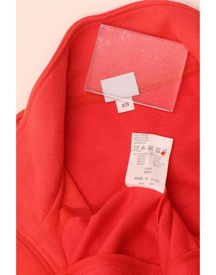 Arena Veste de survêtement coupe régulière pour femme UK 6 XS Rouge Polyester