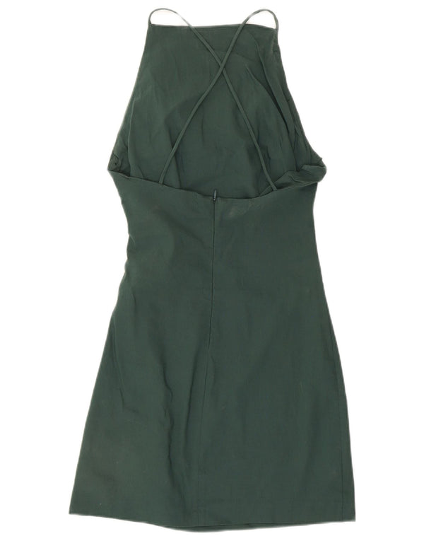Zara Robe moulante pour femme UK 8 Small Vert