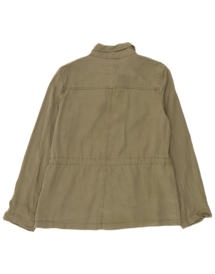 Gap Chemise utilitaire pour femme UK 14 Medium Khaki Tencel