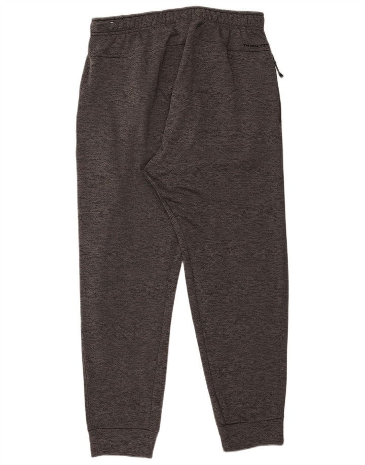 Nike Survêtement complet à capuche Therma-Fit pour homme - Polyester moucheté - Grand gris