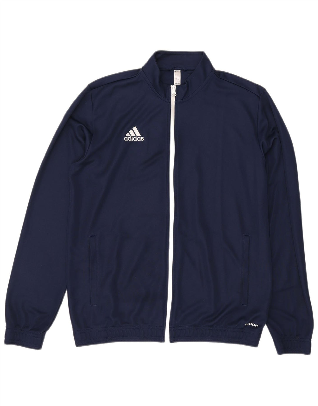 Adidas Hommes Aeroready Survêtement Top Veste Grand Bleu Marine Polyester
