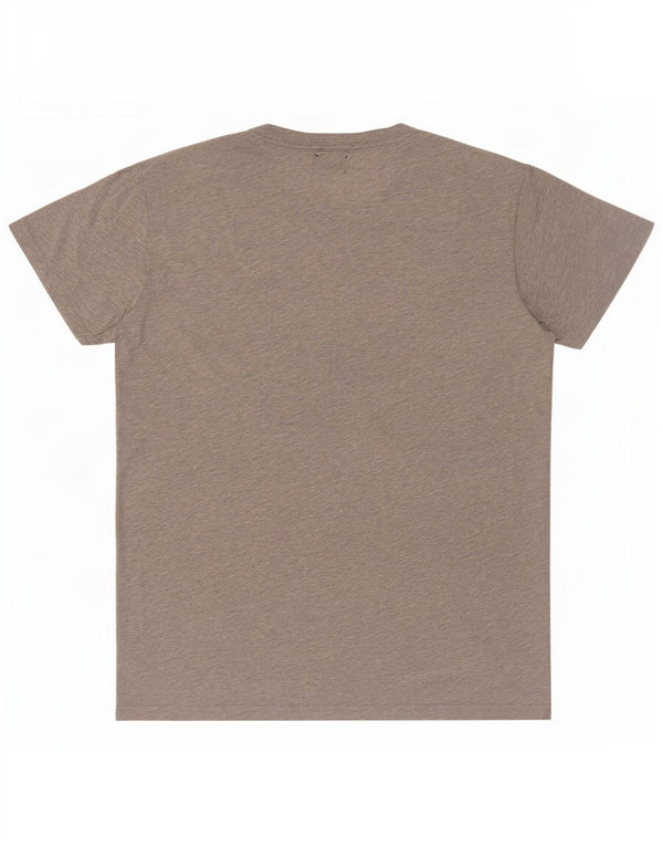 Cheap Monday T-Shirt Graphique Homme Gris Moyen Coton