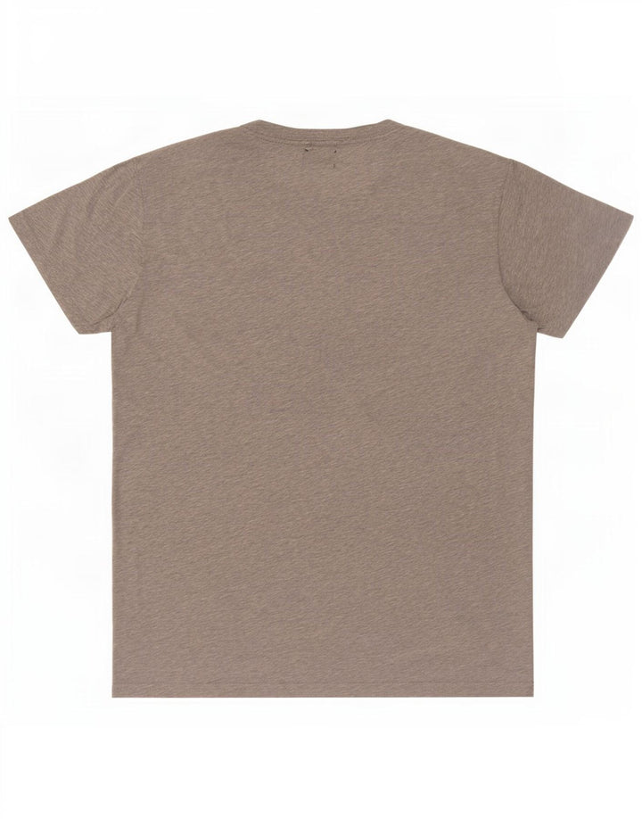 Cheap Monday T-Shirt Graphique Homme Gris Moyen Coton