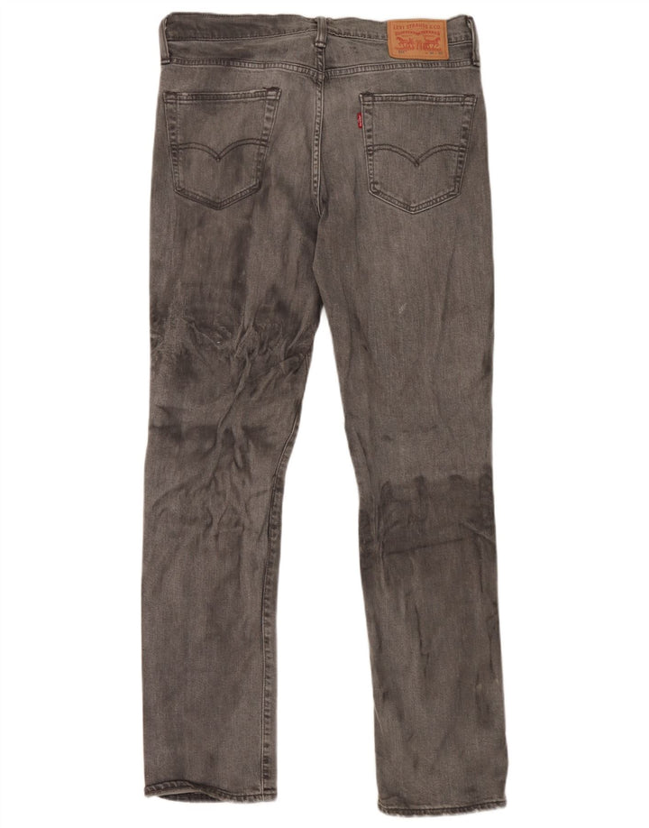 Levi's Jean Slim 511 Homme W34 L32 Gris Coton