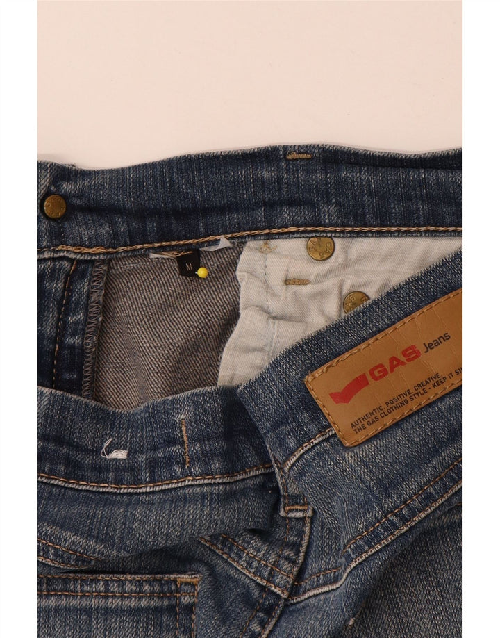 Gas Jupe En Jean Femme Moyen W30 Bleu