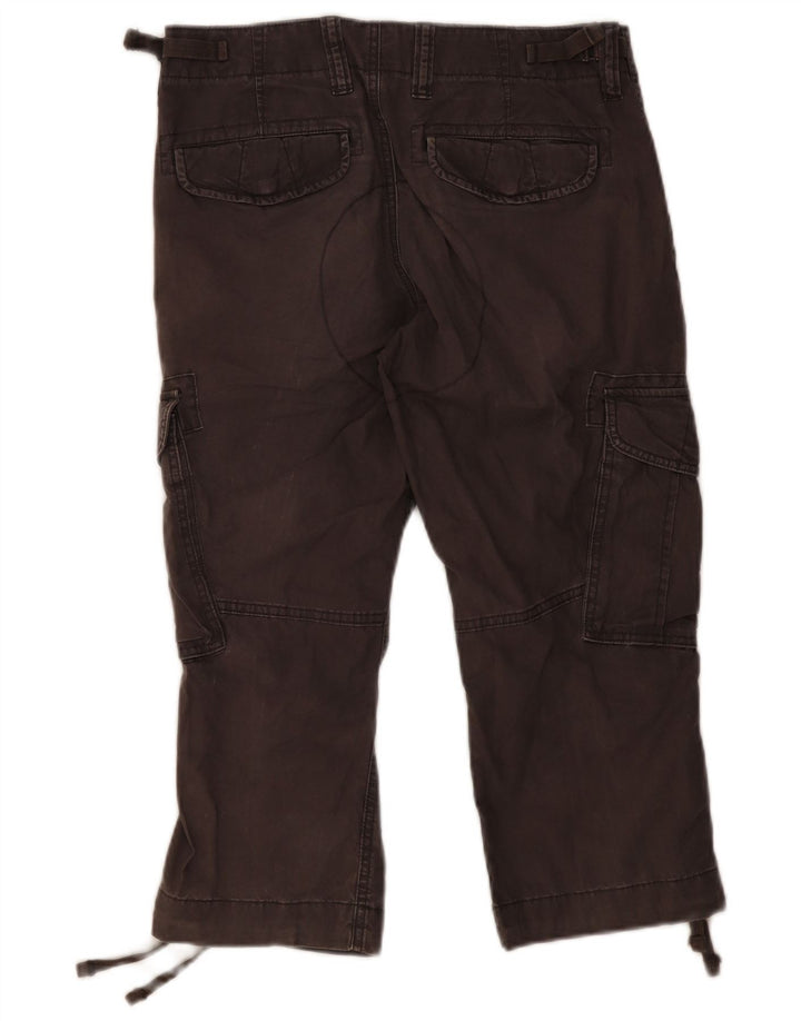 Gap Pantalon Capri Cargo Homme W30 L22 Gris Coton