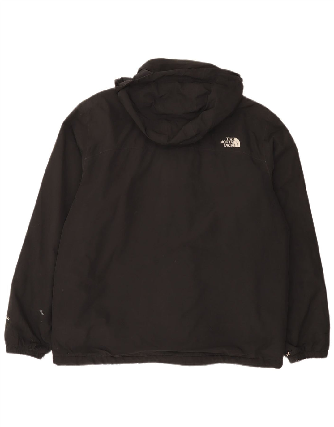 The North Face Veste coupe-vent à capuche pour homme UK 40 Large Noir Polyester