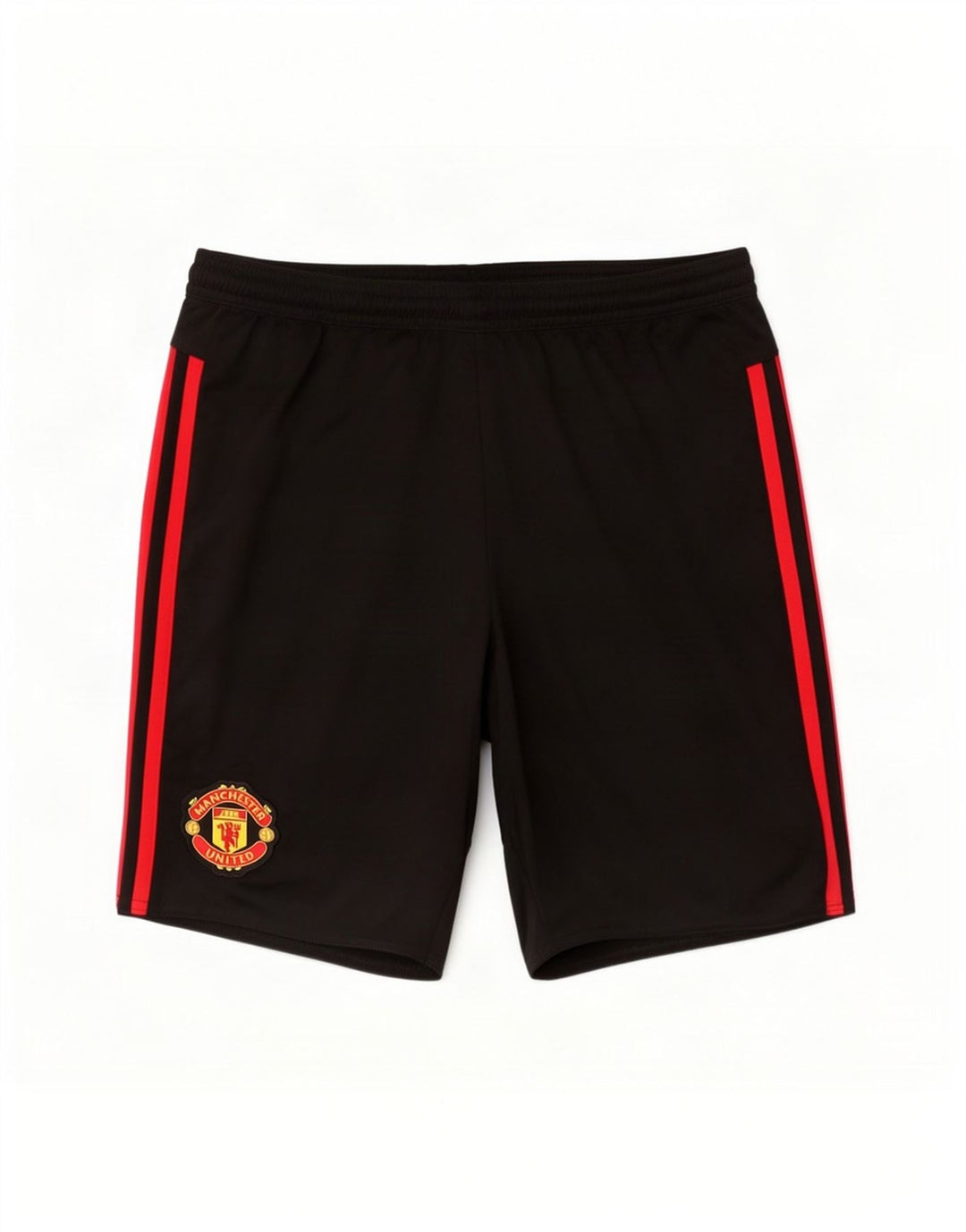 Adidas Short de Sport Manchester United Homme Noir Moyen Polyester
