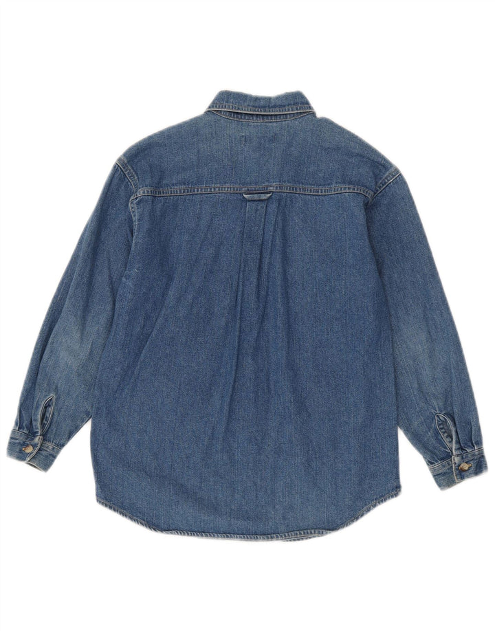 Timberland Chemise en jean garçon 7-8 ans Bleu Coton