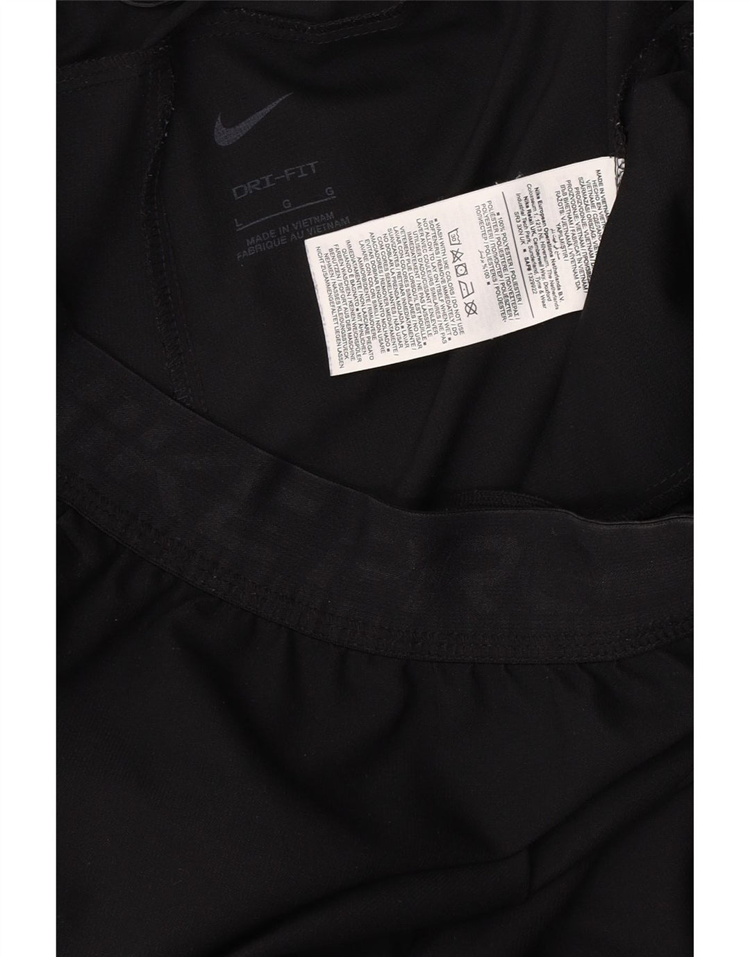 Pantalon de survêtement Nike Dri Fit Graphic pour hommes, grand, noir, polyester