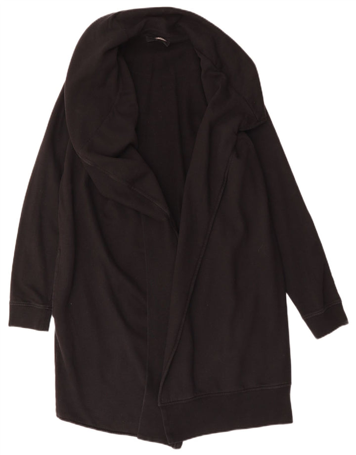 ALL SAINTS Pull cardigan long surdimensionné pour femme UK 14 Noir moyen