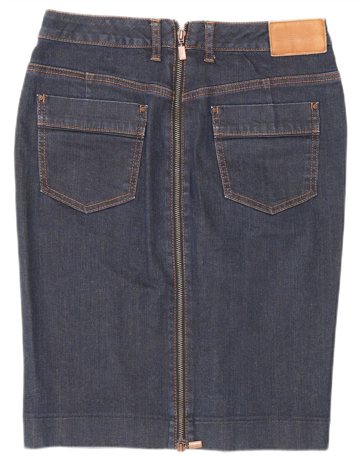 Zara Jupe en jean pour femme EU 40 Medium W30 Bleu marine