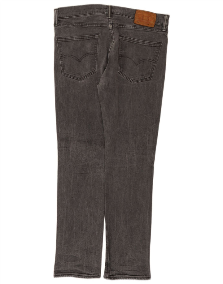 Levi's Jean Slim W34 L30 Homme Gris Coton