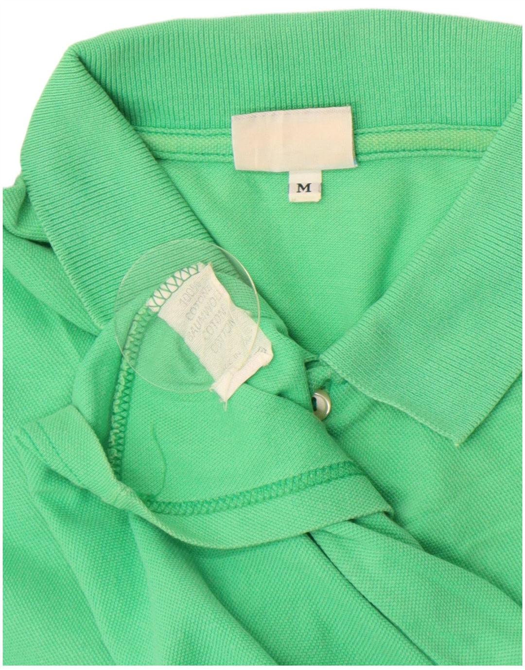 Kappa Polo Homme Vert Moyen Coton