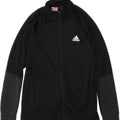 ADIDAS Boys Aeroready Tracksuit Top Jacket 13-14 Years Black Polyester Vintage Adidas and Second-Hand Adidas from Messina Hembry 