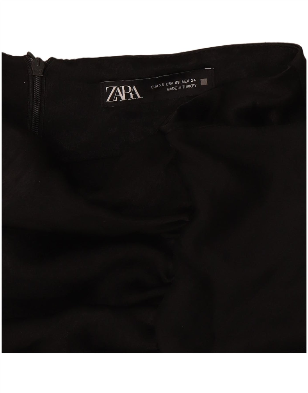 Zara Short décontracté pour femme XS W24 Noir