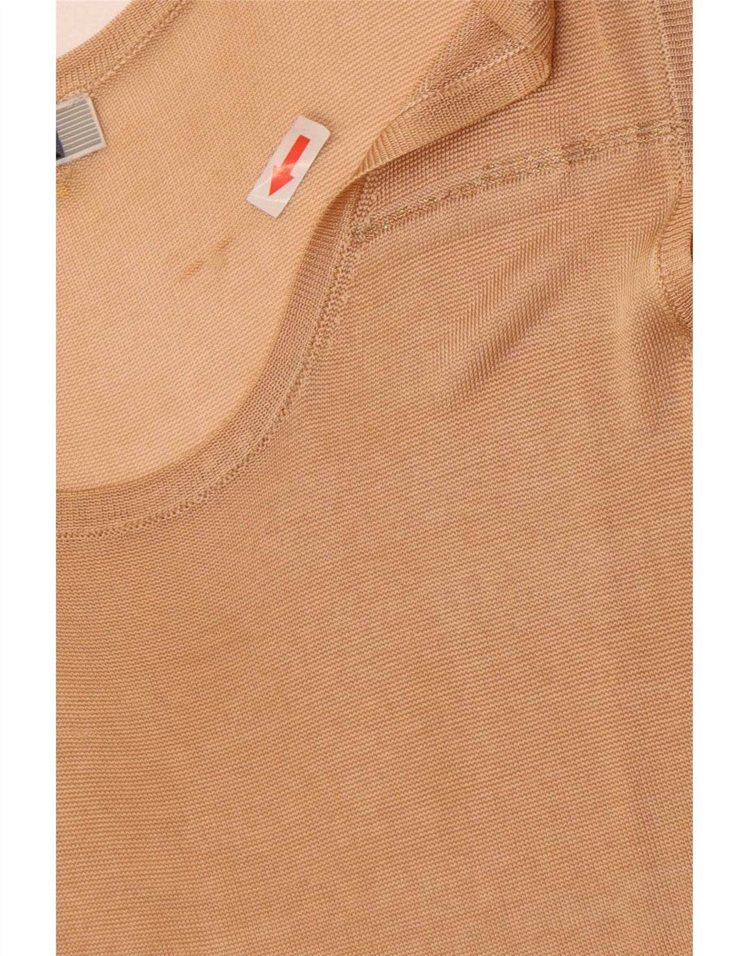 Perte by Krizia Débardeur pour femme UK 14 Beige moyen