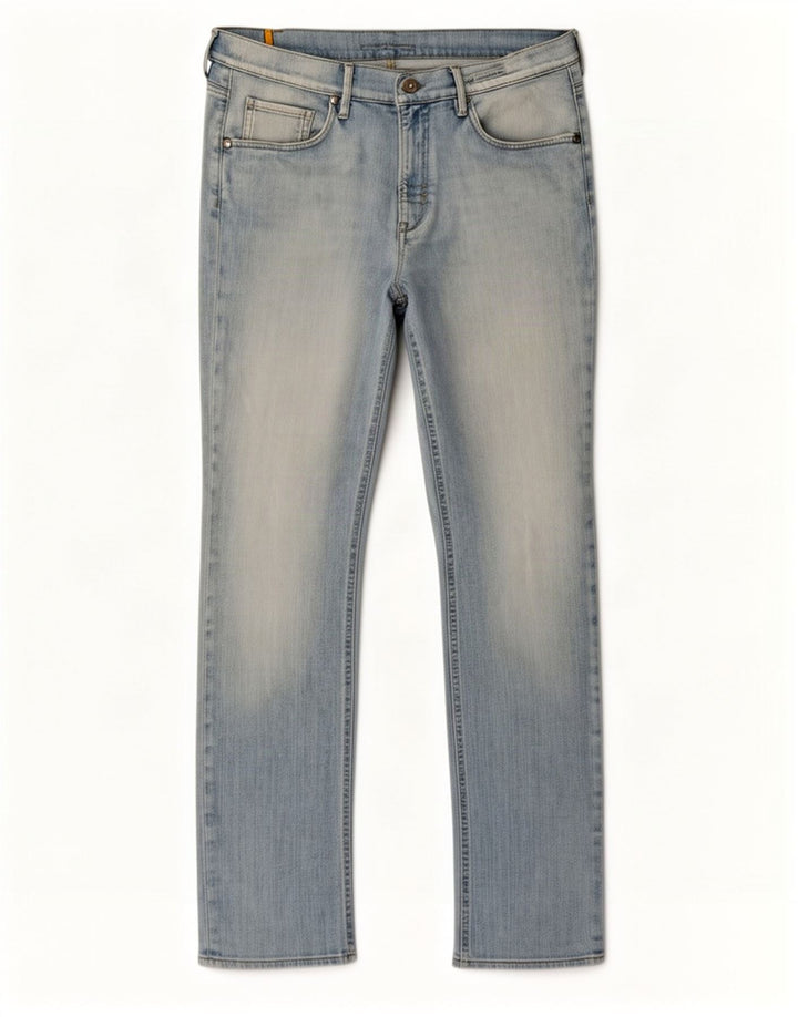 Meltin' Pot Jean droit homme W34 L32 bleu coton