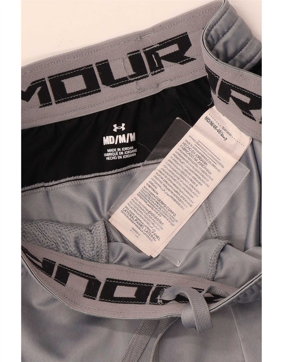 Under Armour Short Graphic Sport Homme Gris Moyen Colourblock Polyester