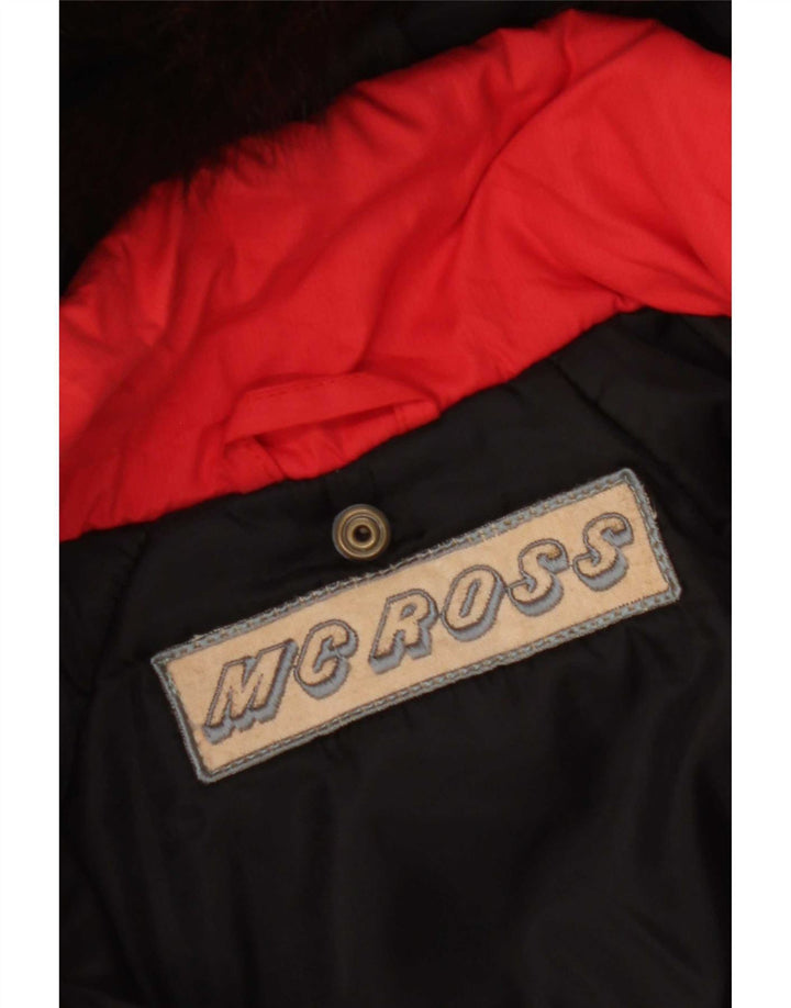 MC Ross Veste coupe-vent surdimensionnée à capuche pour femme IT 40 Small Rouge