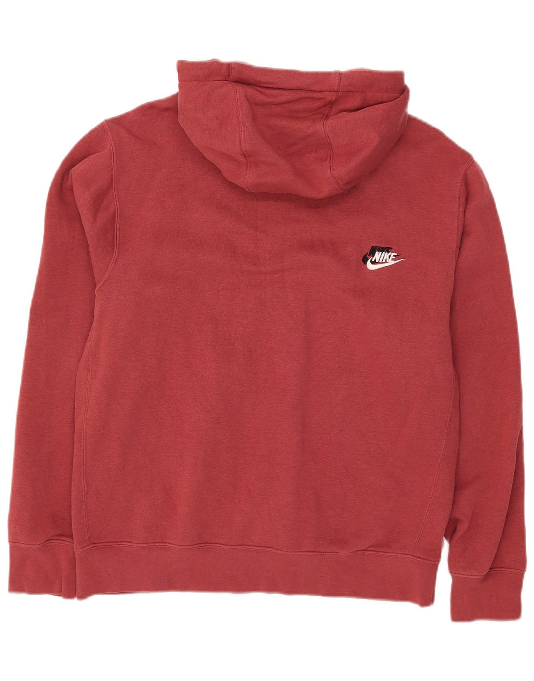 Nike Pull à capuche en coton rouge moyen pour homme