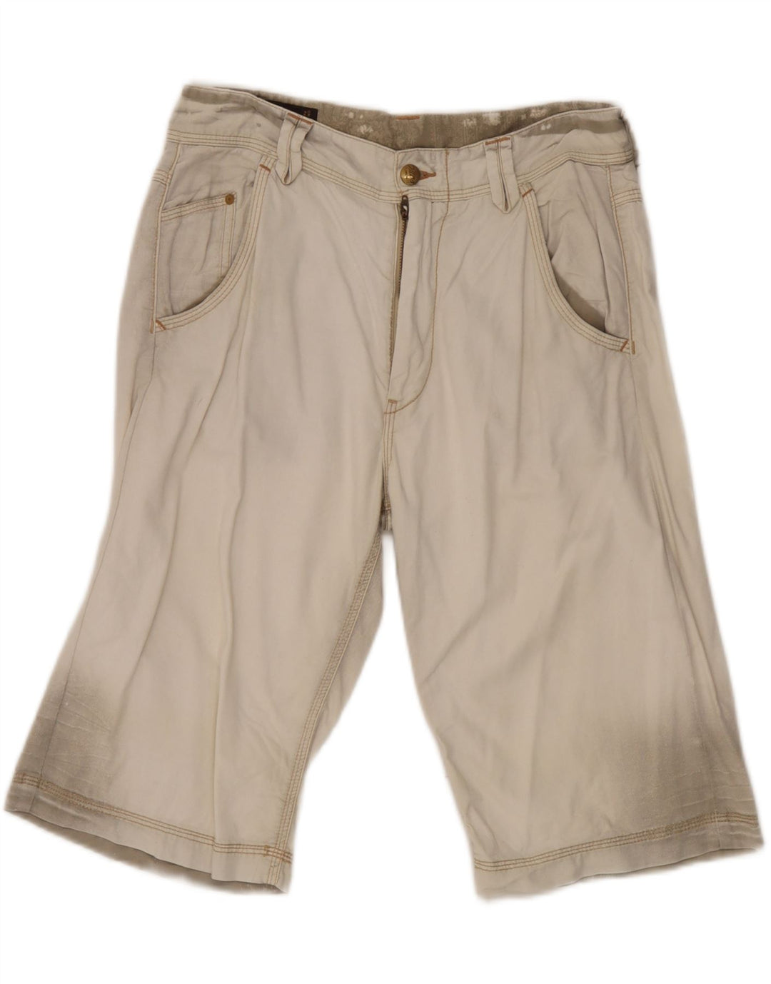 Marlboro Classics Bermuda Homme W31 Coton Beige Moyen