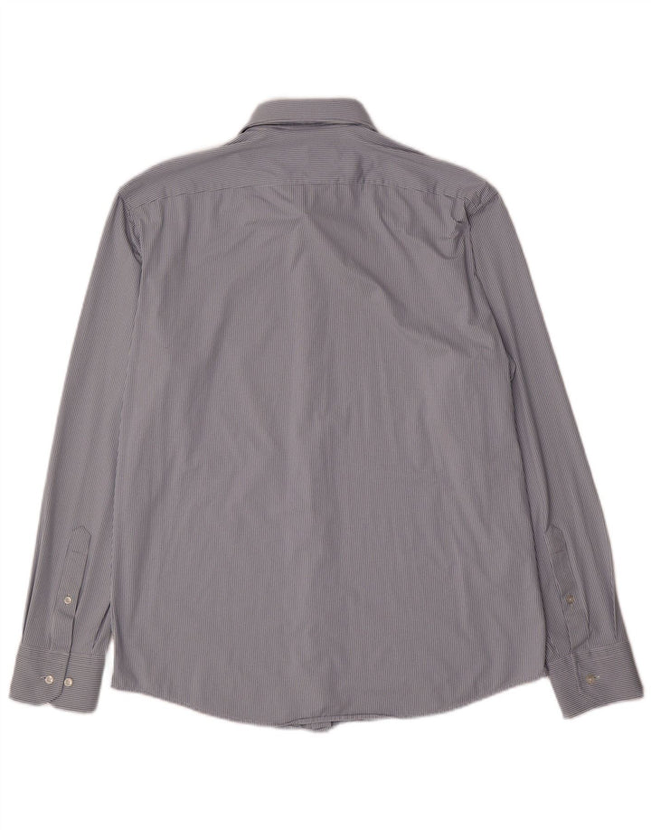 Hugo Boss Chemise coupe régulière pour homme Taille 41 16 Grand Polyamide tacheté bleu