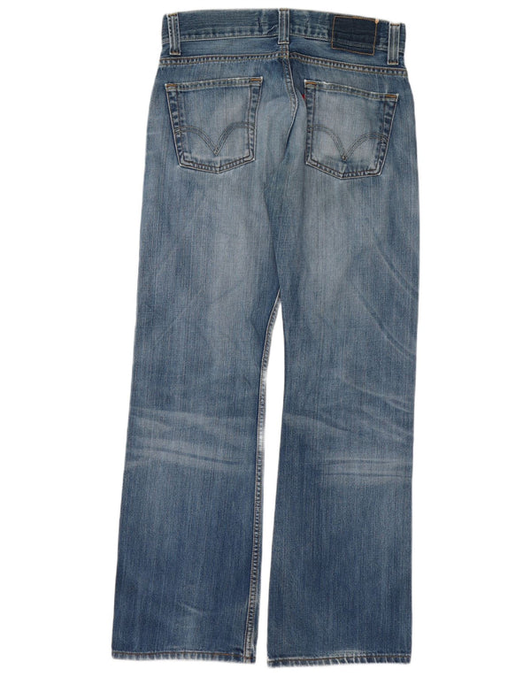 Levi's Jean Bootcut 512 Femme Effet Déchiré W30 L32 Bleu Coton