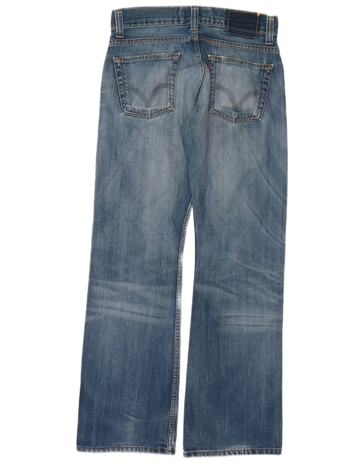 Levi's Jean Bootcut 512 Femme Effet Déchiré W30 L32 Bleu Coton