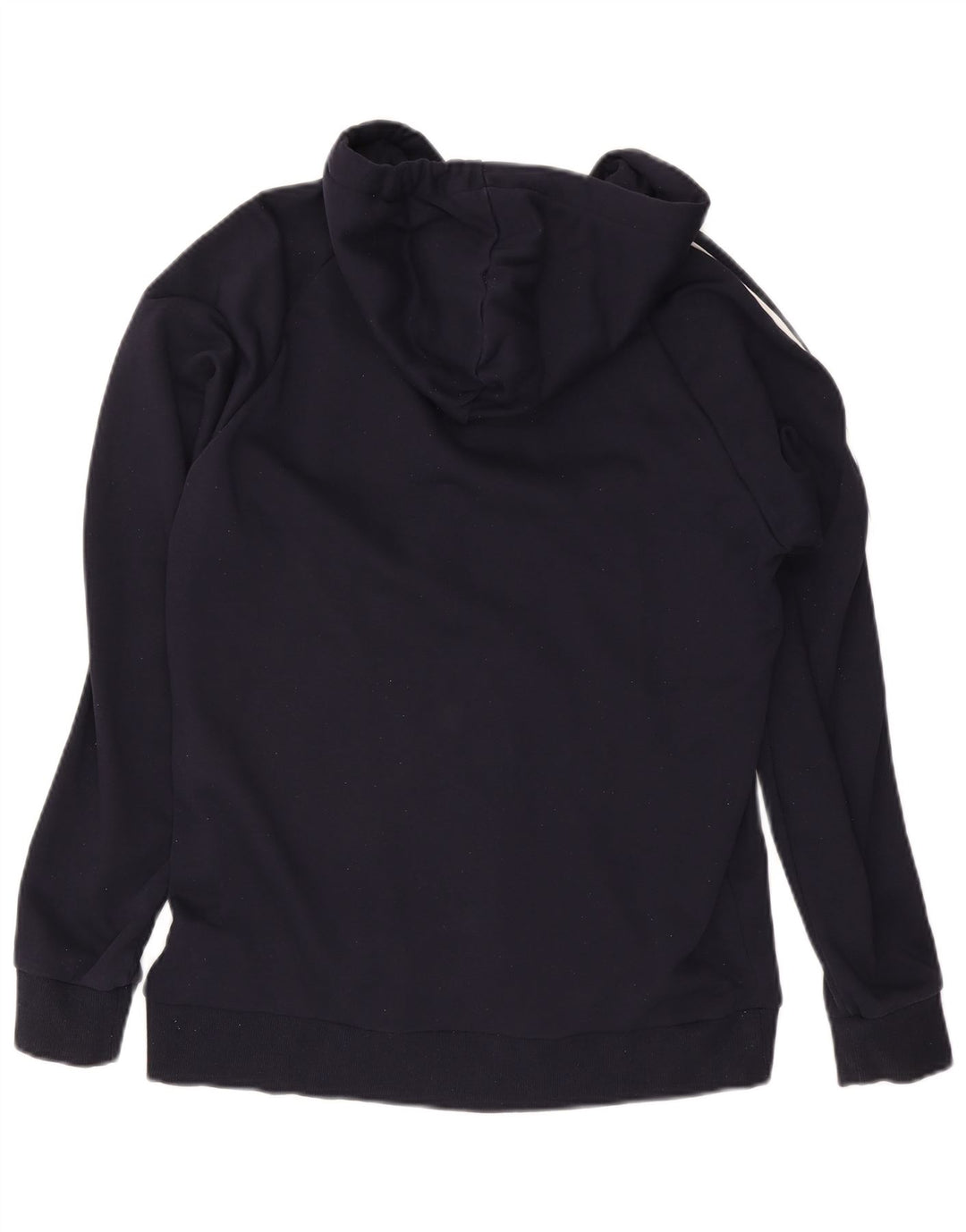 ADIDAS Pull à capuche zippé pour homme Grand coton bleu marine