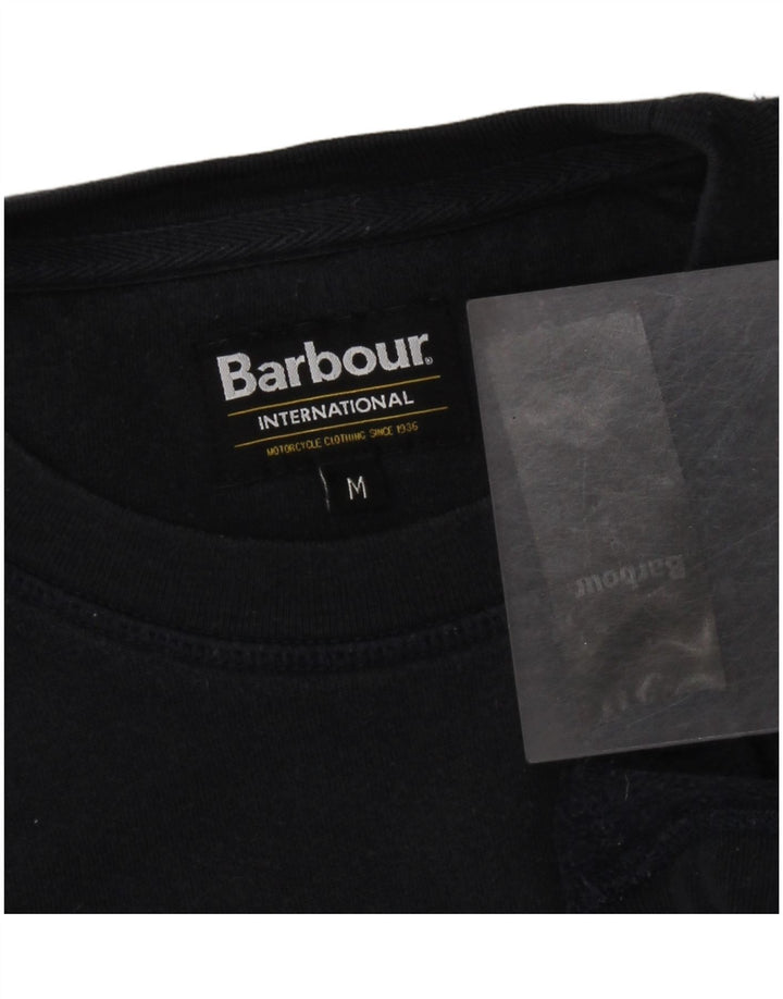 BARBOUR Sweat-Shirt Graphique Homme Bleu Marine Moyen Coton