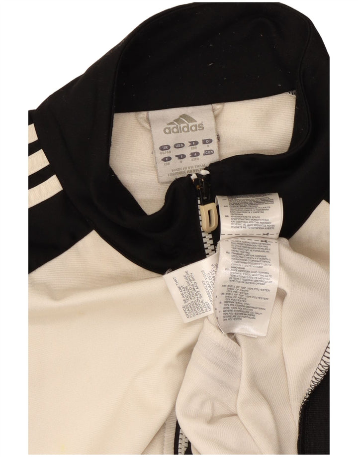 Adidas Veste de survêtement pour homme UK 46/48 XL Blanc Polyester