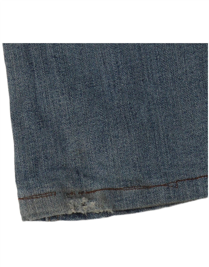 Zara Jean évasé pour femme EU 34 2XS W24 L31 Bleu