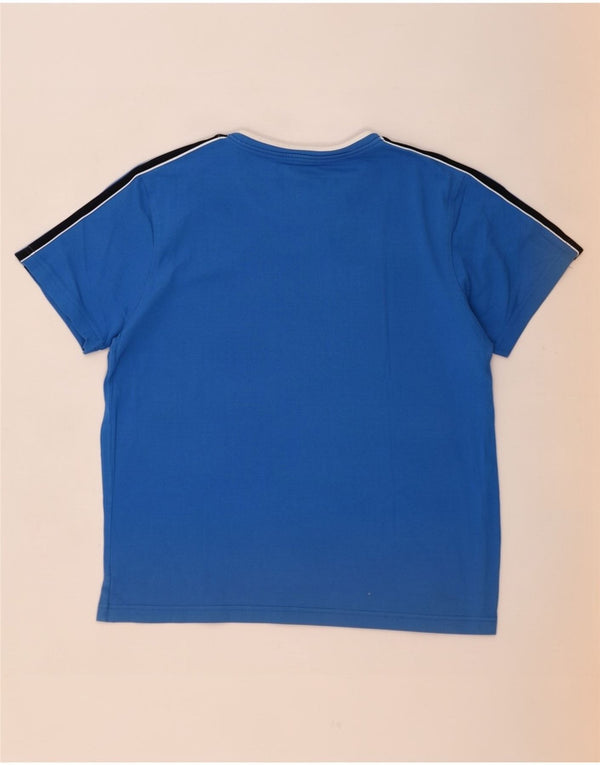 Adidas T-Shirt Top UK 40/42 Bleu Moyen