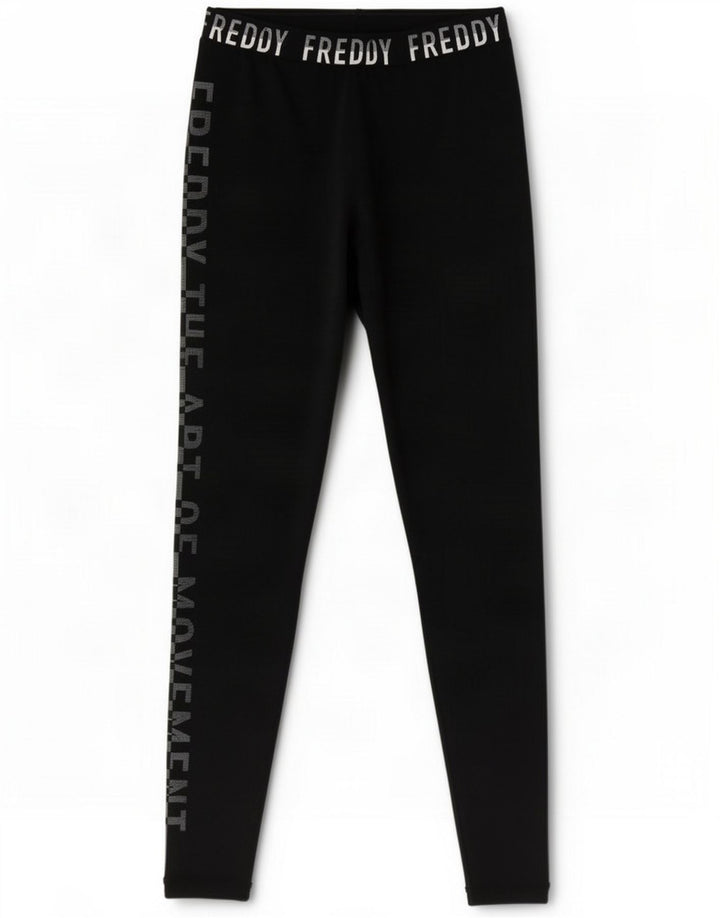 Legging graphique Freddy pour femme UK 8 Small Noir Polyester