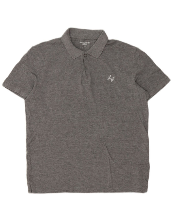 Jack & Jones Polo Homme XL Gris Coton