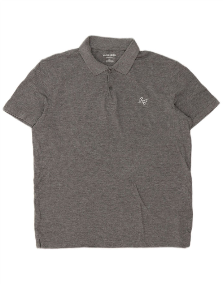 Jack & Jones Polo Homme XL Gris Coton