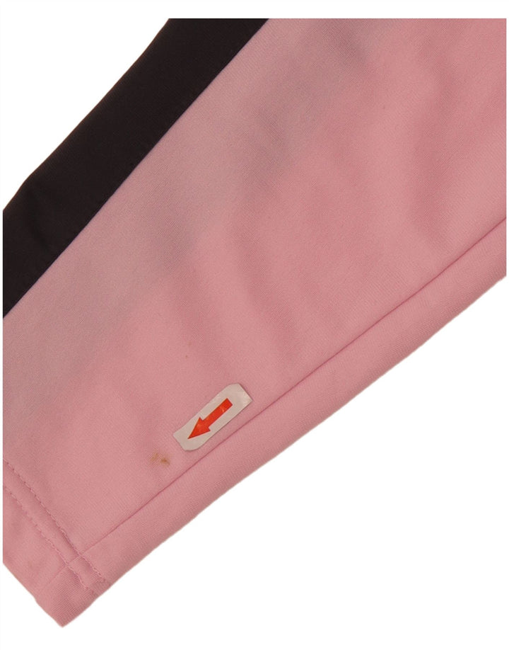 Asics Veste de survêtement pour femme UK 18 XL Rose Colorblock Polyester