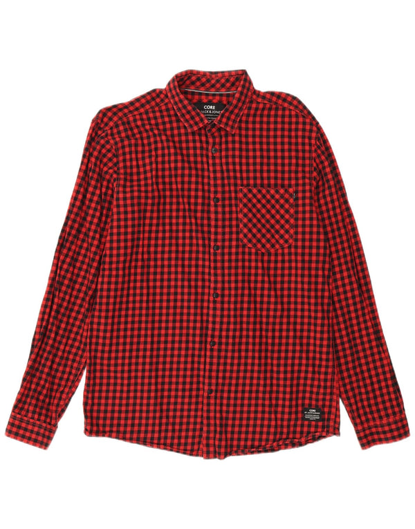 Jack & Jones Chemise Homme XL Rouge Vichy Coton