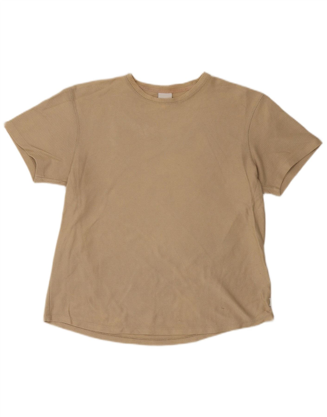 Zara Homme T-Shirt Top Kaki Moyen Coton