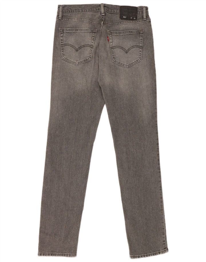 Levi's Jean Slim 511 Homme W32 L34 Gris Coton