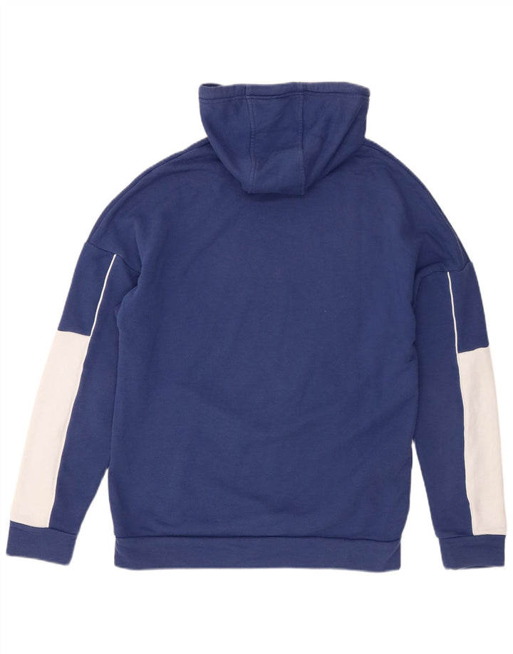Kappa Pull à Capuche Graphique Homme Petit Bleu Colorblock