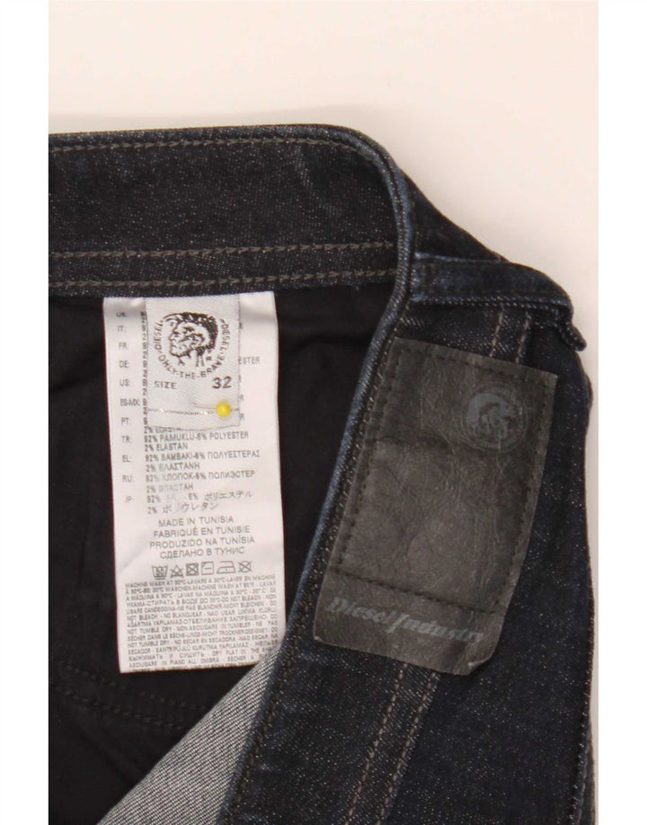 Jean Slim Femme Diesel W32 L32 Bleu Marine Coton