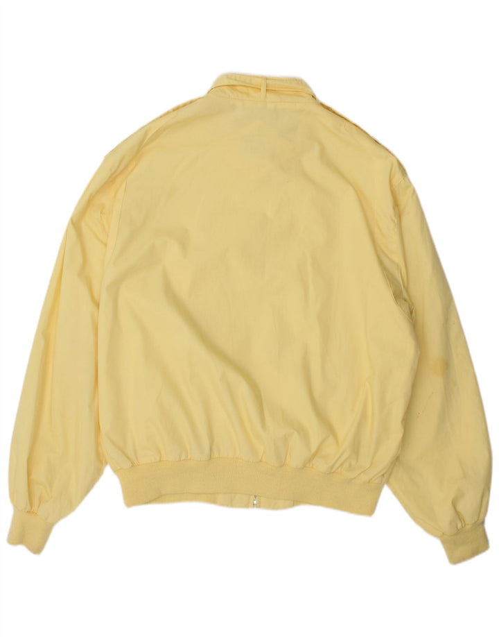 Veste Bomber Homme Vintage UK 38 Jaune Moyen