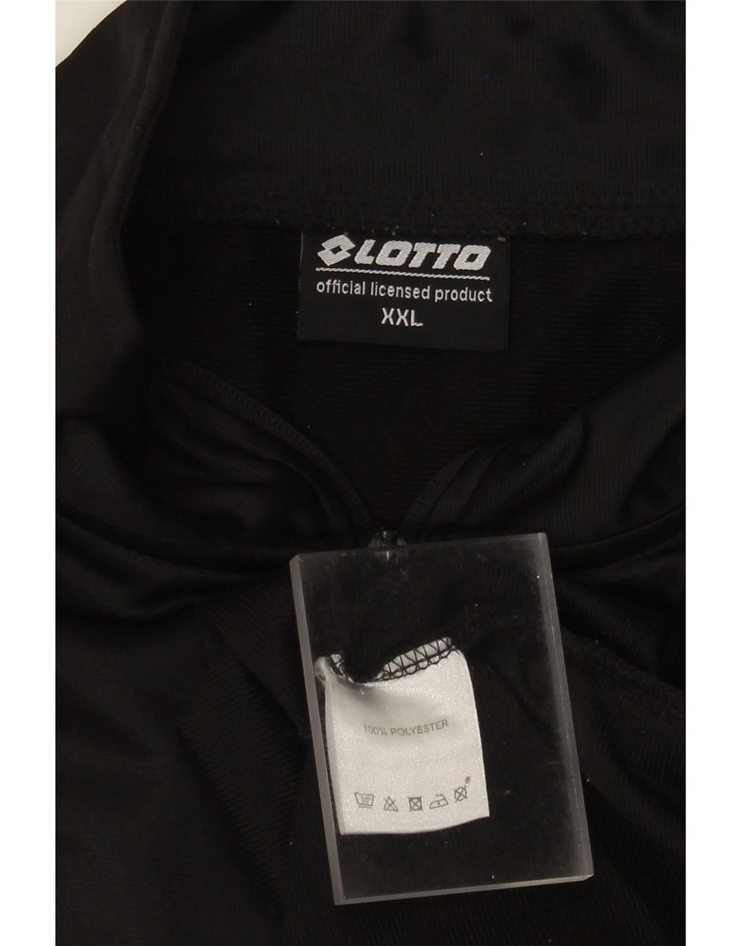 Lotto Veste de survêtement pour homme 2XL Noir Polyester