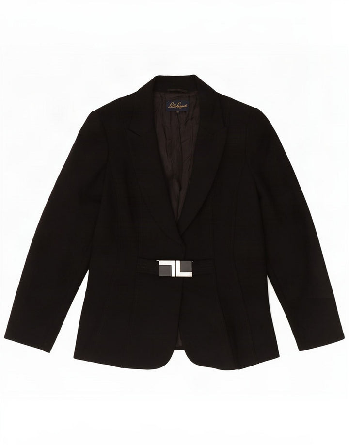 Luisa Spagnoli Veste Blazer Femme IT 46 Large Noir Polyester