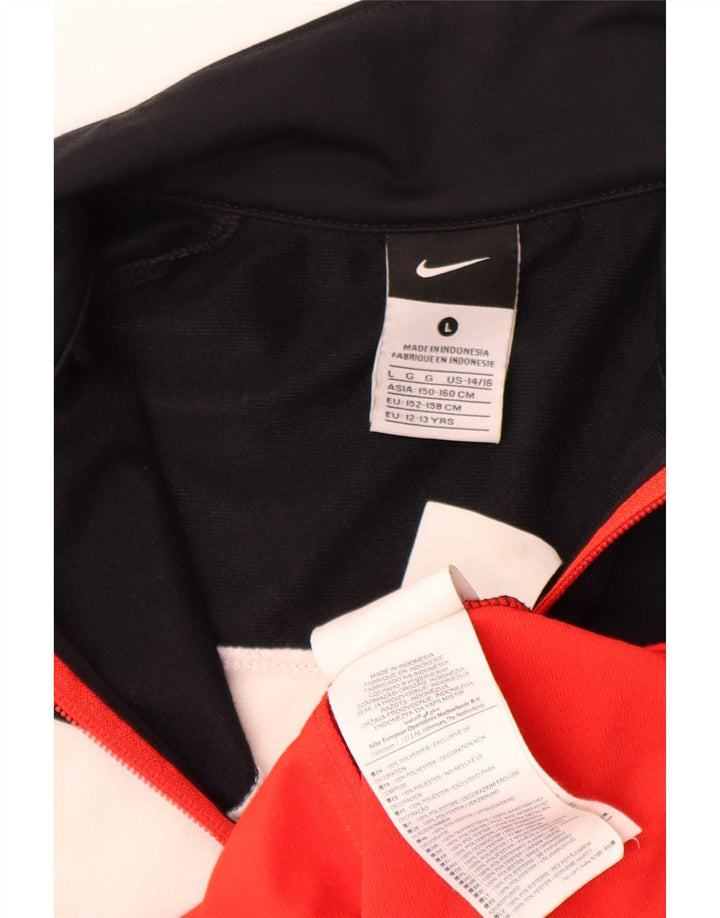 Nike Veste de survêtement pour garçon 12-13 ans Large Noir Colourblock