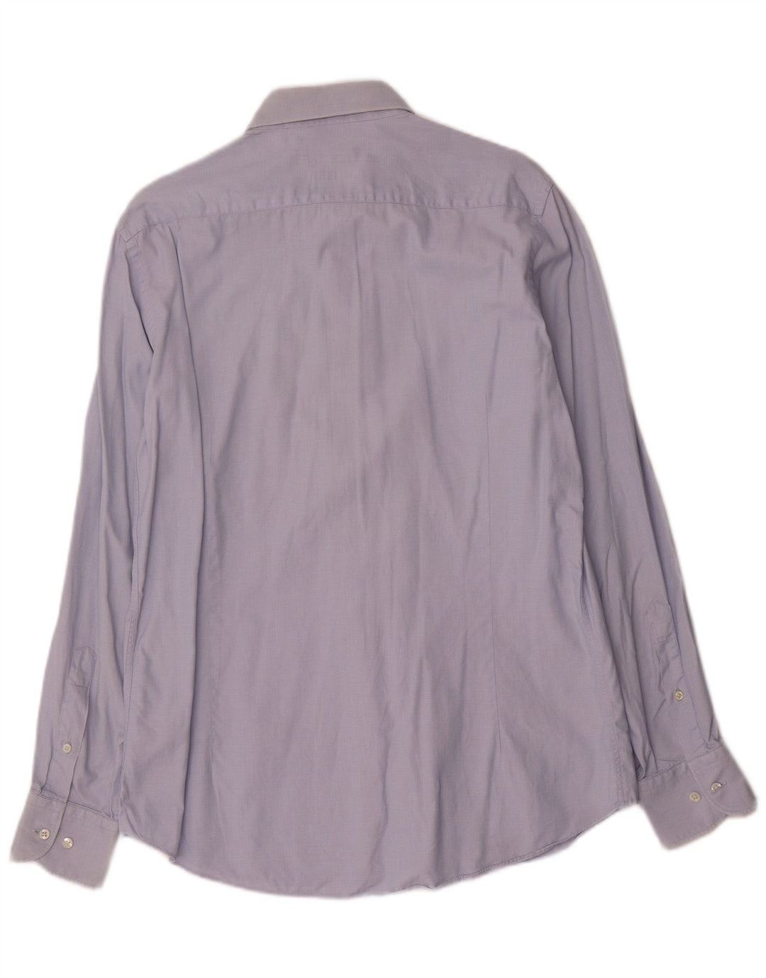Massimo Dutti Chemise slim fit pour homme Taille 41 16 Grand Bleu
