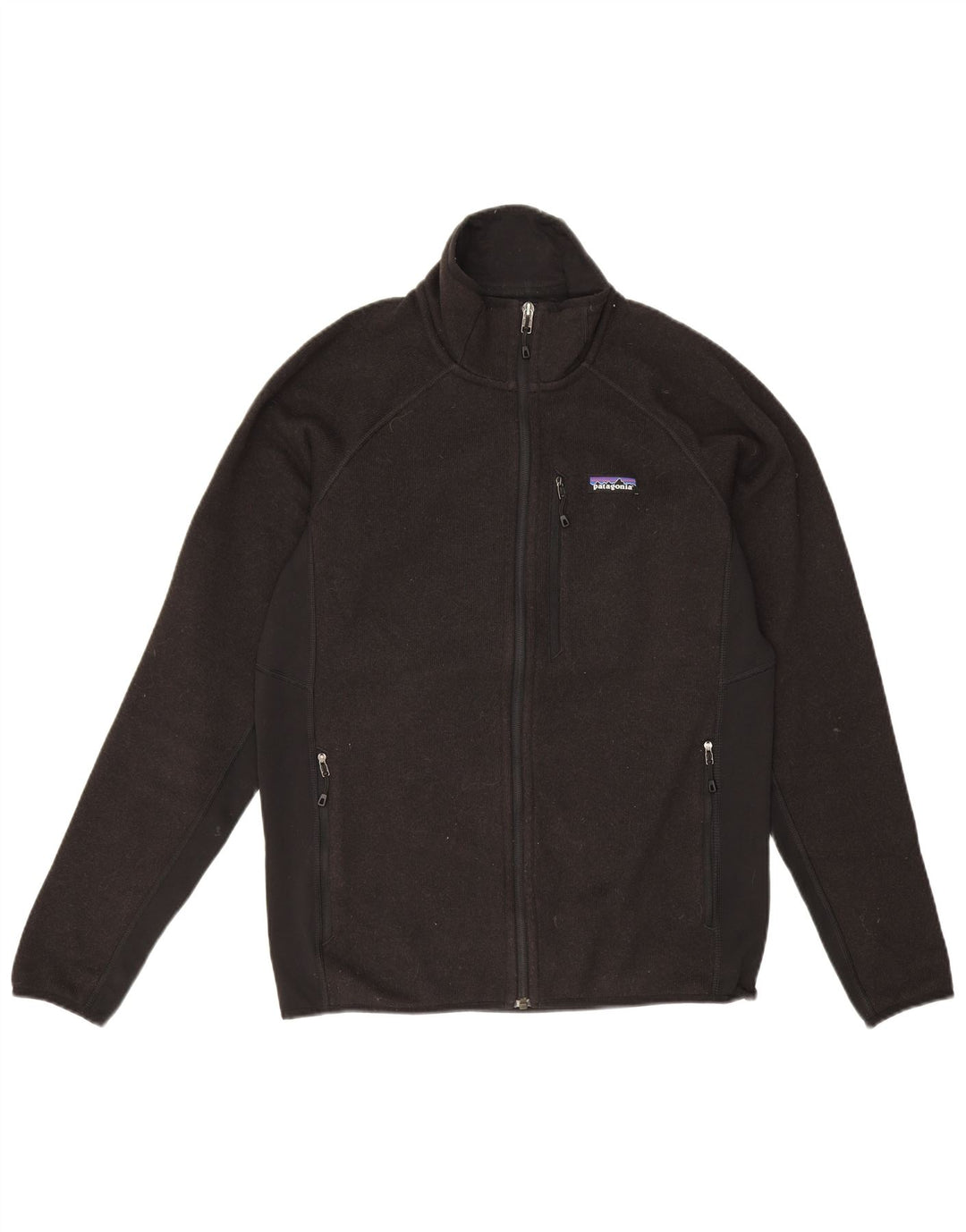 Patagonia Veste de survêtement pour homme Noir moyen Polyester